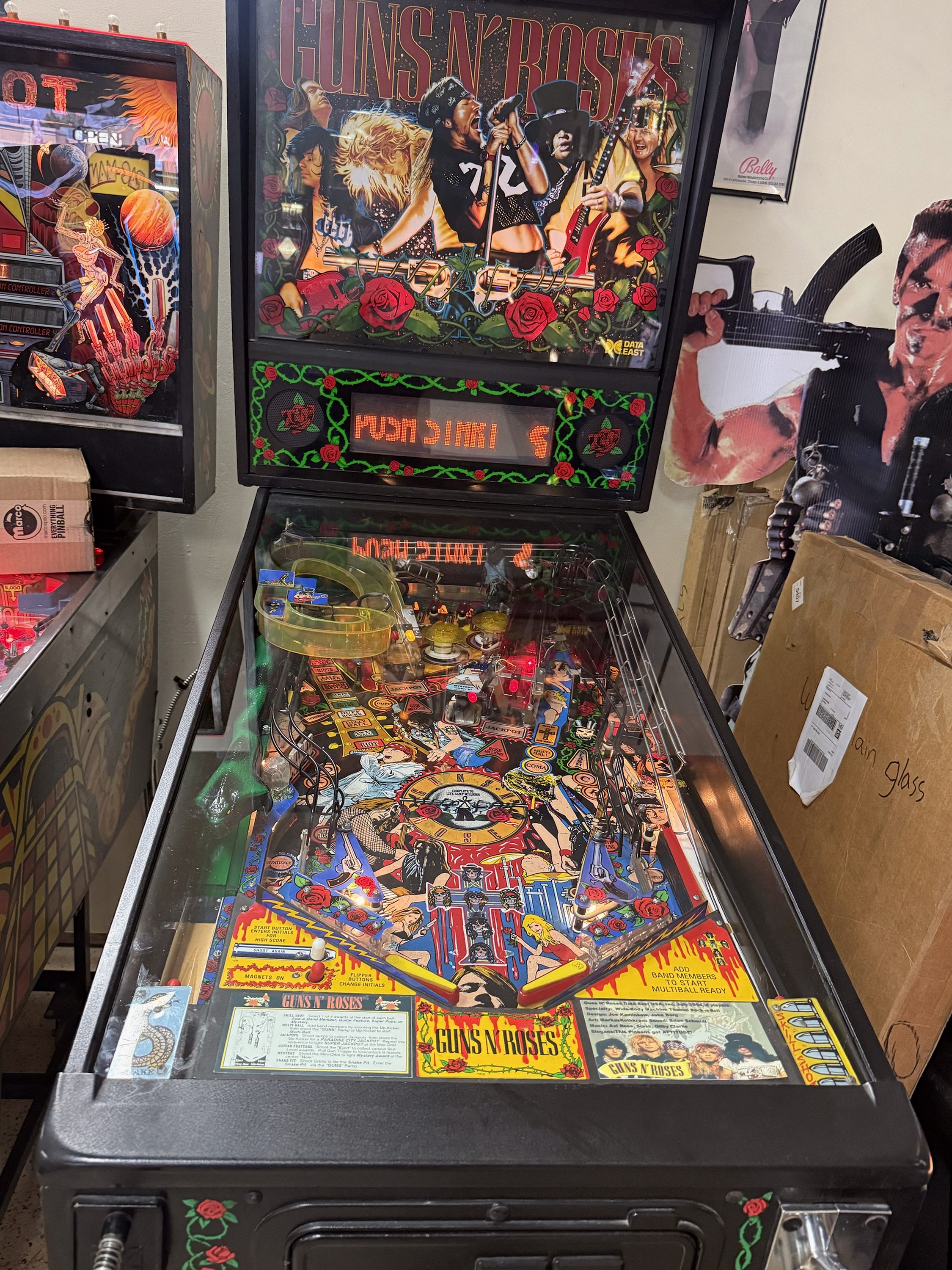 Guns N Roses Pinball