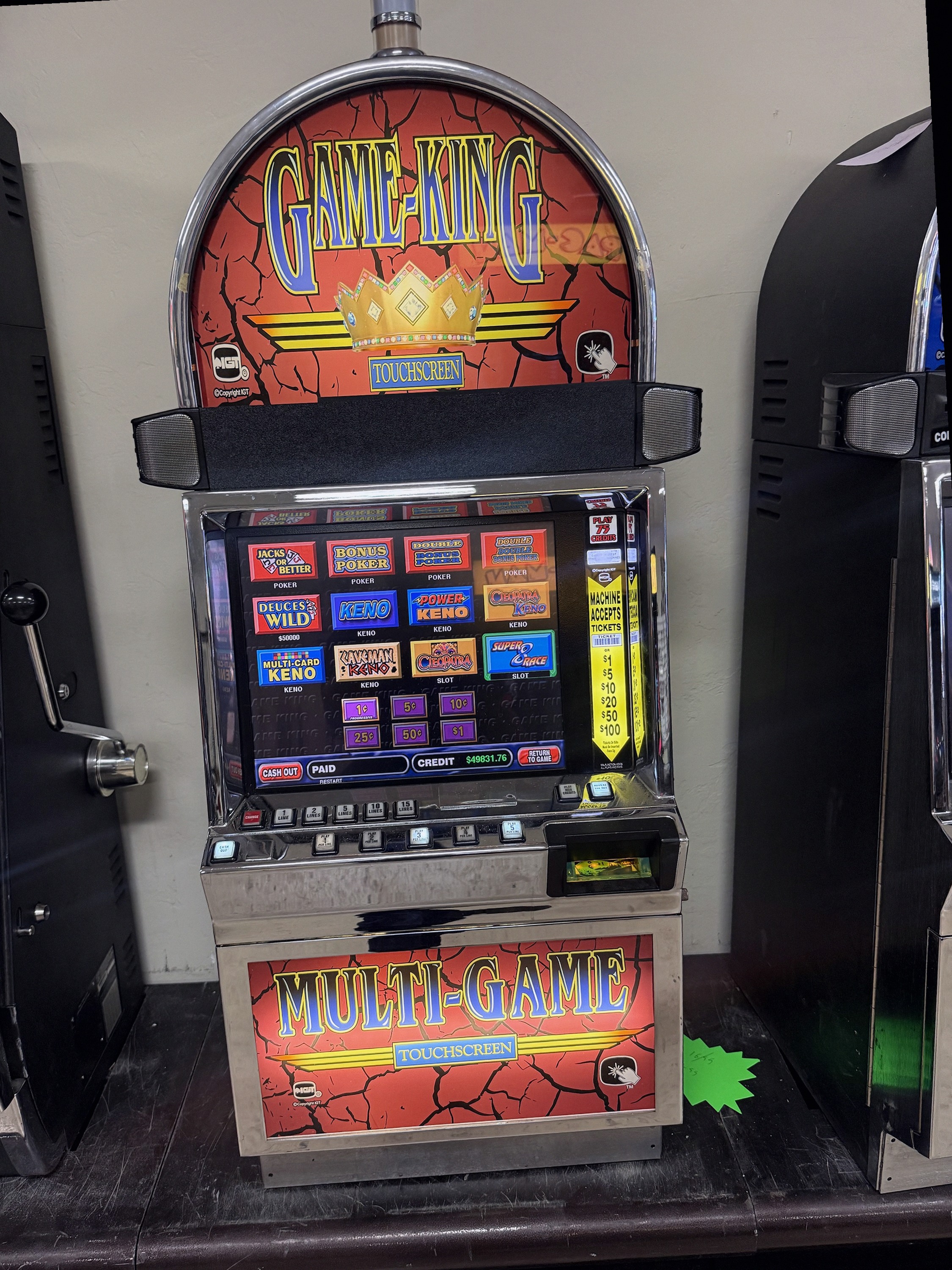 IGT Game King Slot Machine