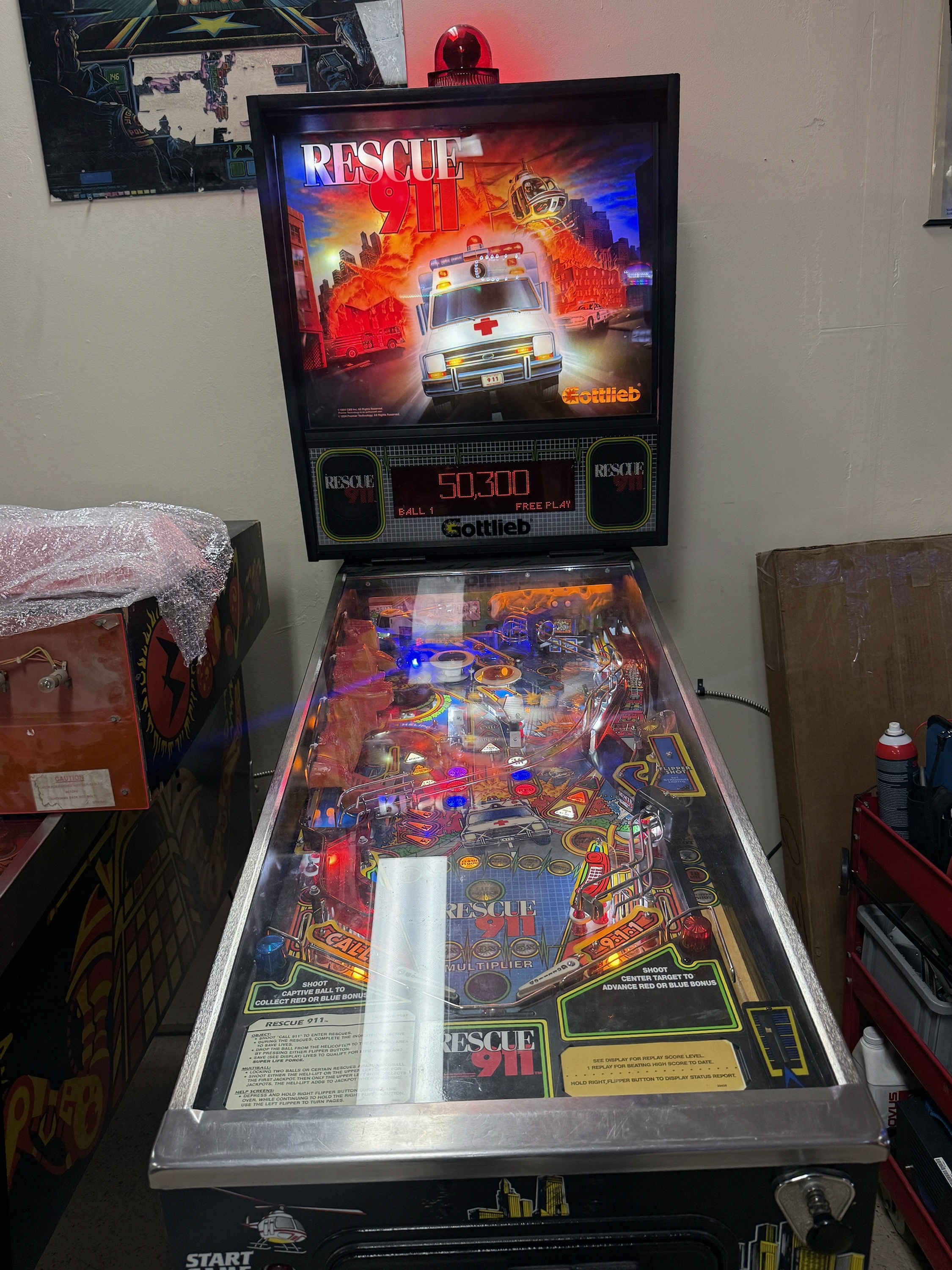 Rescue 911 Pinball